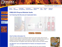 Tablet Screenshot of firelock.com